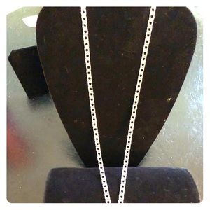 Long Trifari curb link chain
